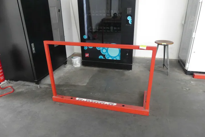 Metallabsperrung